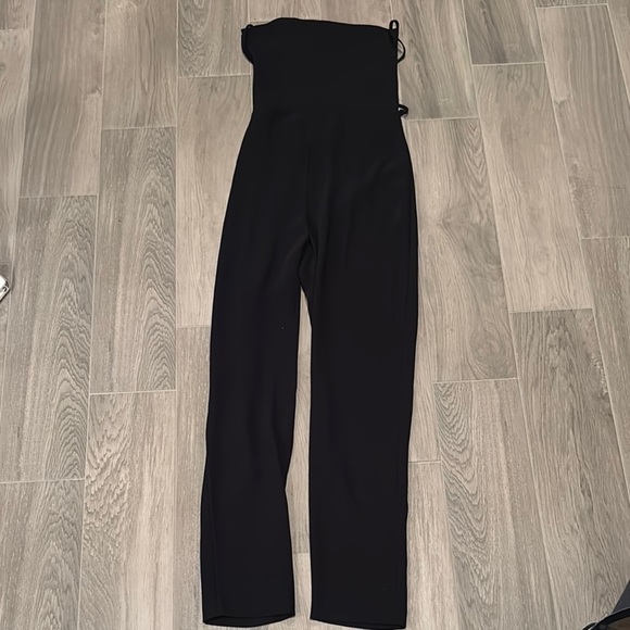 Amanda Uprichard Black Women's Jumpsuit With Open Back Size 5 - Picture 1 of 4